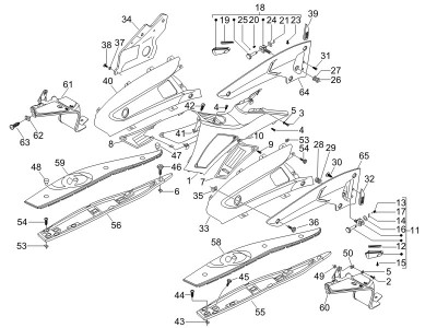 Κεντρική φέρινγκ - Μαρσπιέ